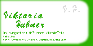 viktoria hubner business card